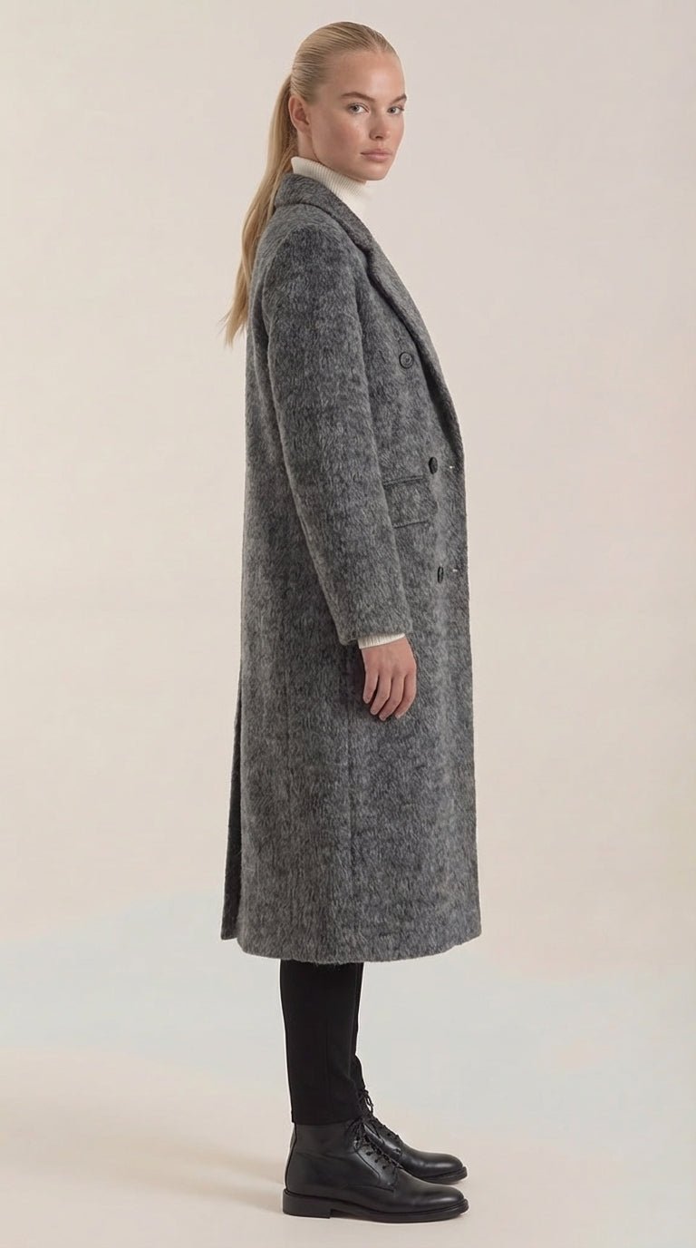 Rosa Iria™ | Gabardina de Lana Lucille