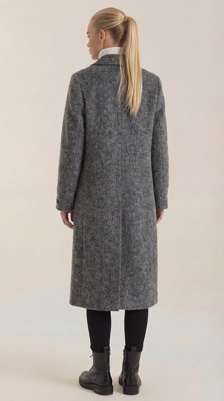 Rosa Iria™ | Gabardina de Lana Lucille