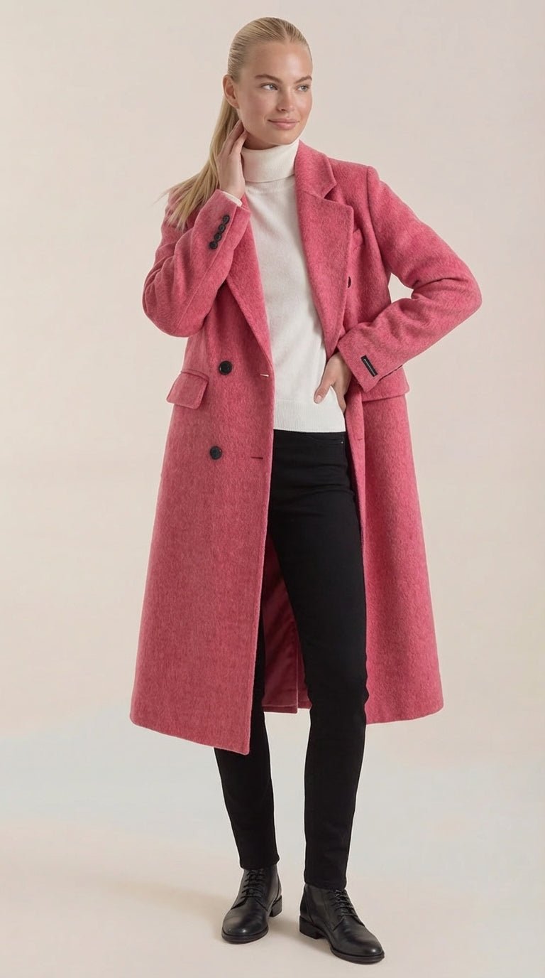 Rosa Iria™ | Gabardina de Lana Lucille