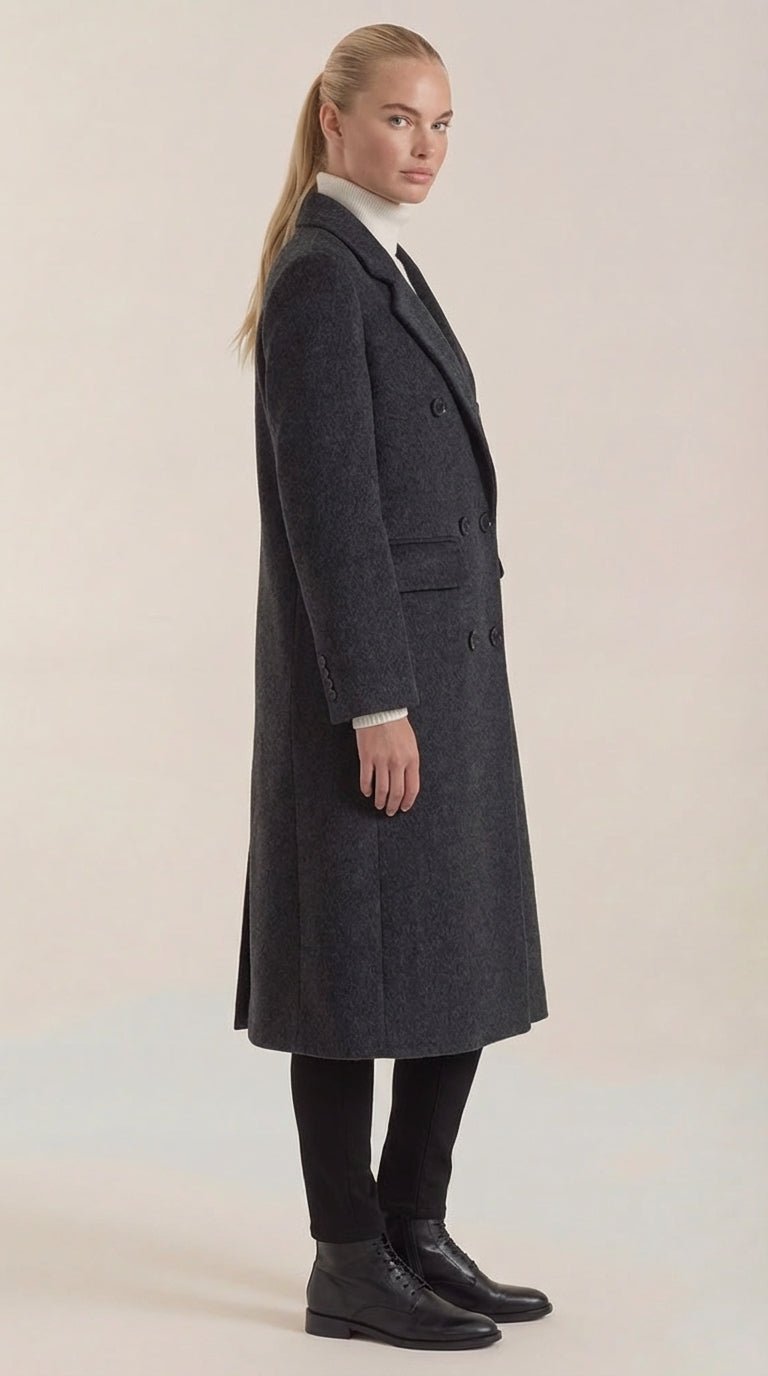 Rosa Iria™ | Gabardina de Lana Lucille