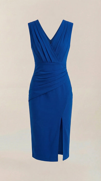 Ana Paz™ | Vestido Midi Lydia con escote en forma de V