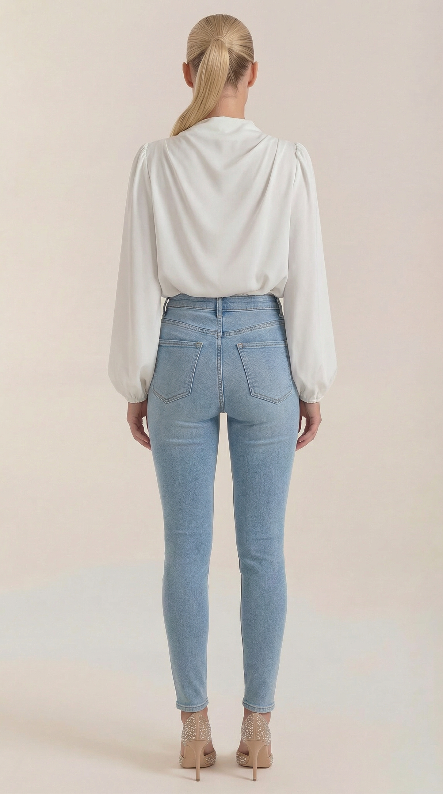 Alexandra Pepa™ | Blusa de Manga Larga Drapiada Marcia