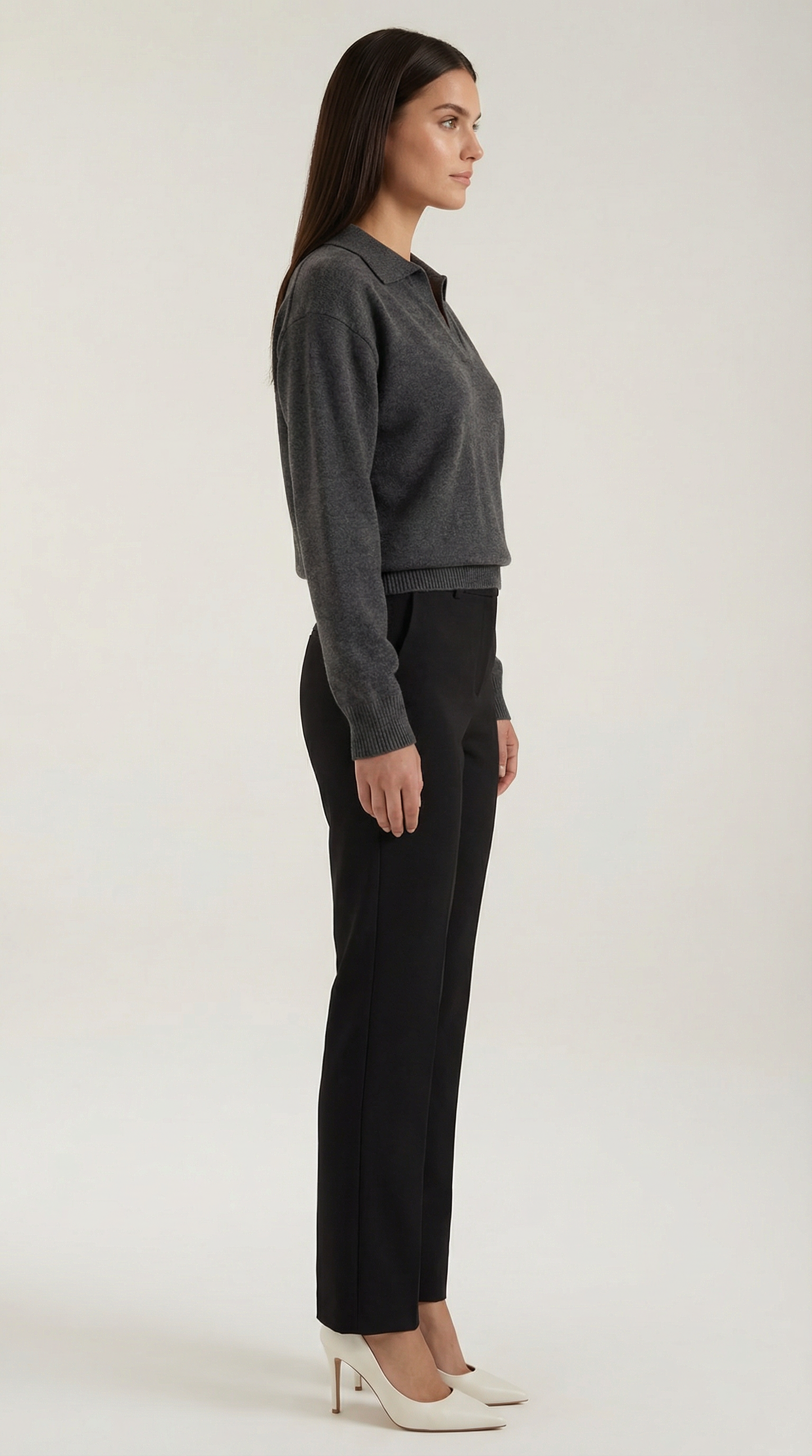 Rowan Lucie™ | Suéter Casual de Polo con Escote en V