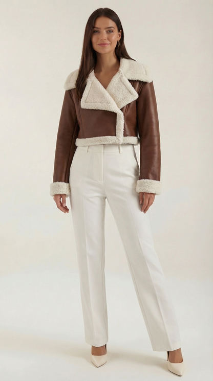 Felisa Aurea™ | Corta Chaqueta de Forro Polar