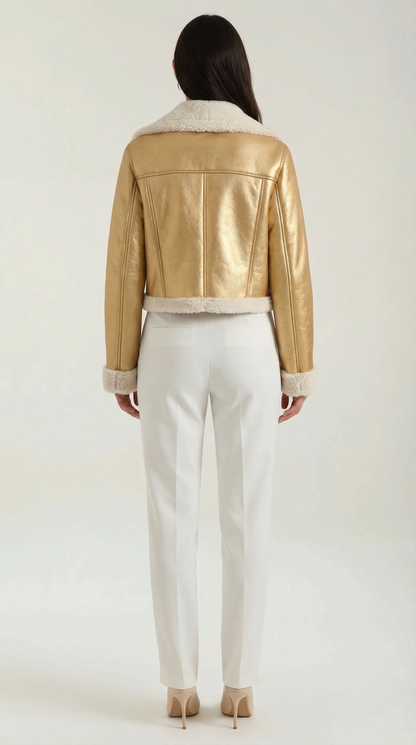 Felisa Aurea™ | Corta Chaqueta de Forro Polar