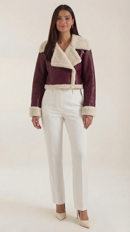 Felisa Aurea™ | Corta Chaqueta de Forro Polar