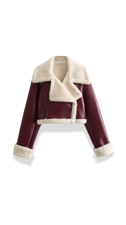 Felisa Aurea™ | Corta Chaqueta de Forro Polar