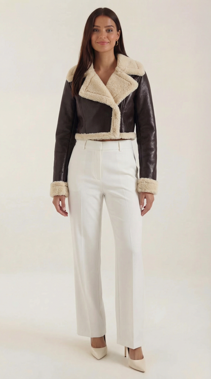 Felisa Aurea™ | Corta Chaqueta de Forro Polar