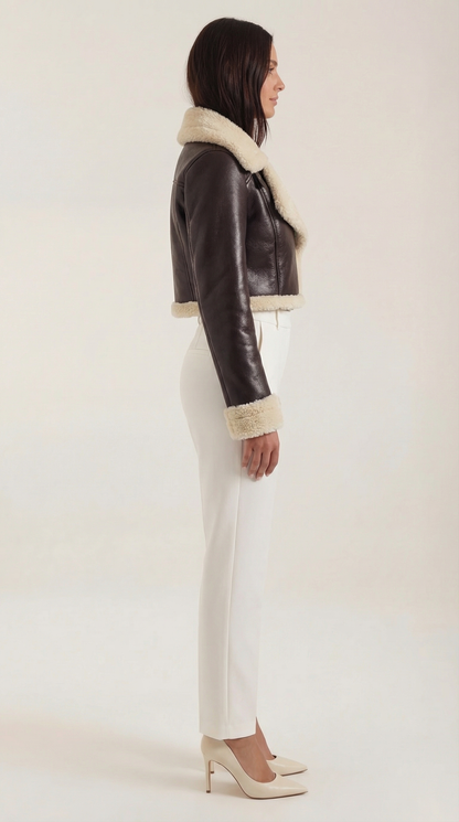 Felisa Aurea™ | Corta Chaqueta de Forro Polar