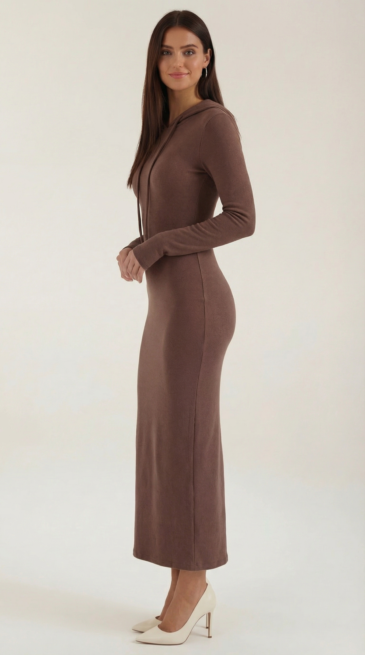 Waltraud™ | Vestido Maxi Bodycon con Capucha Elegante