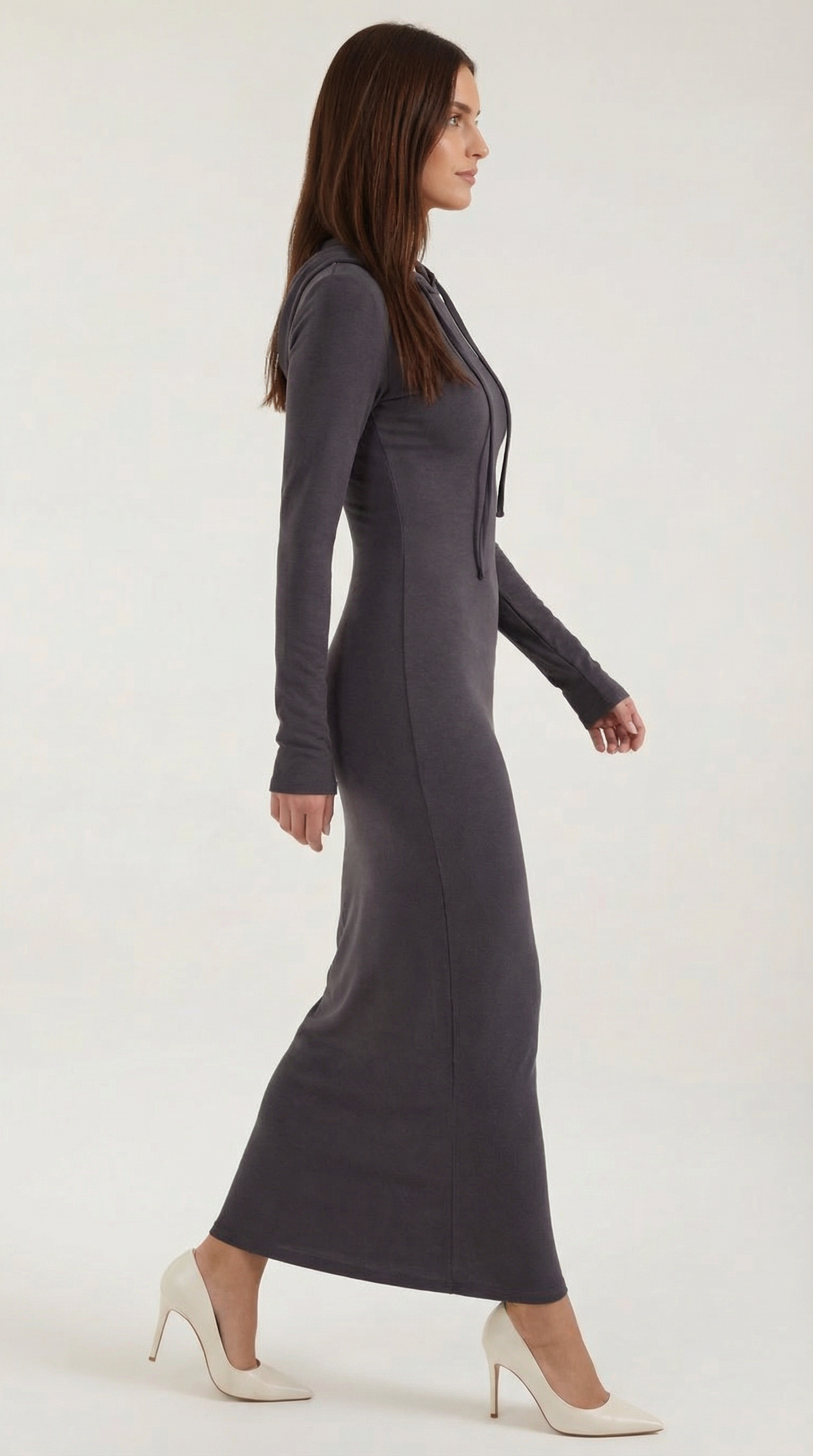 Waltraud™ | Vestido Maxi Bodycon con Capucha Elegante