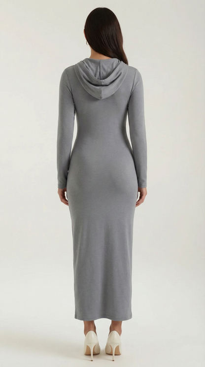 Waltraud™ | Vestido Maxi Bodycon con Capucha Elegante