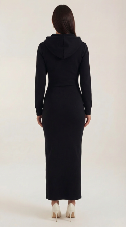 Waltraud™ | Vestido Maxi Bodycon con Capucha Elegante