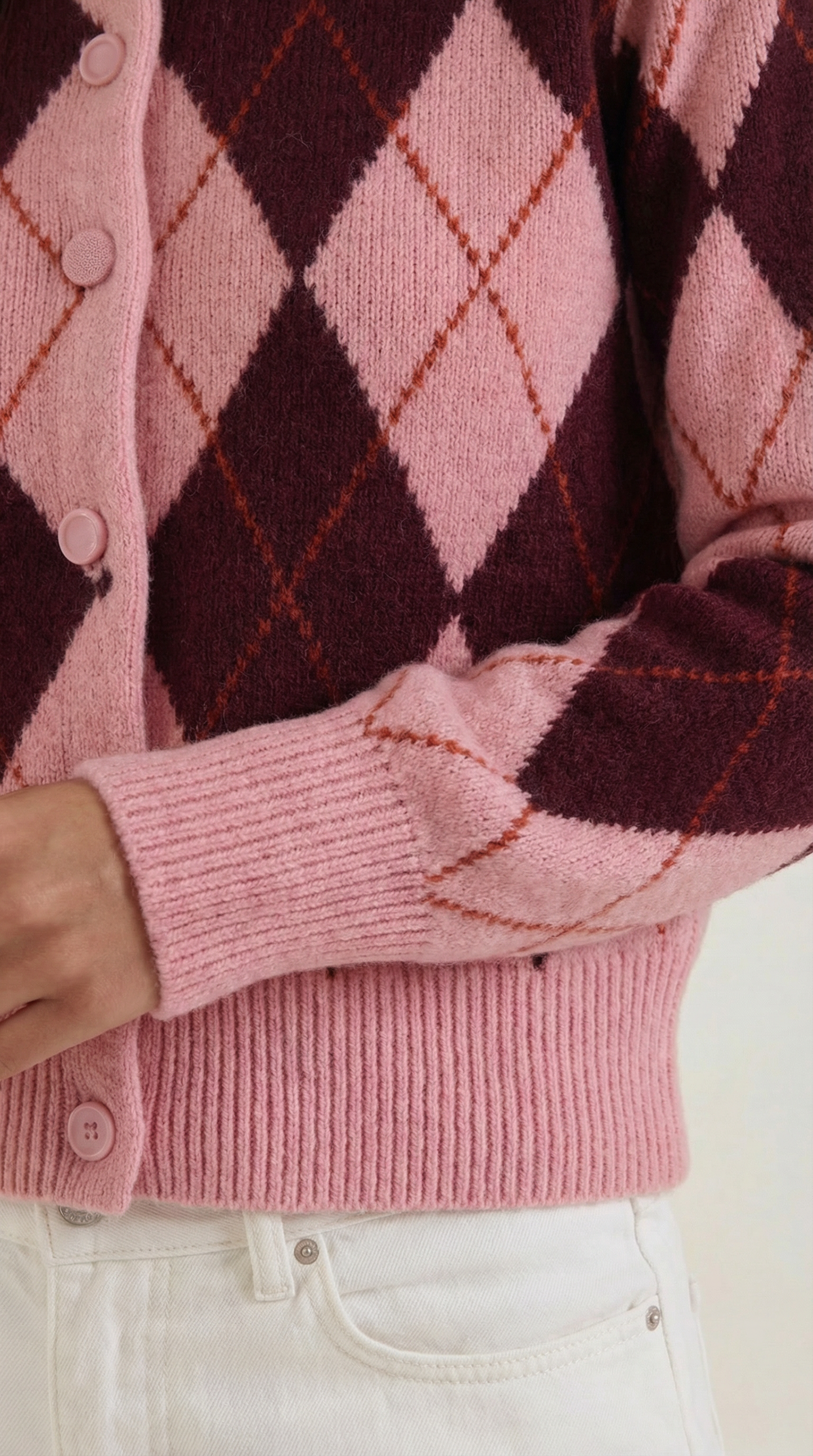 Nicoletta™ | Cardigan de Punto de Manga Larga