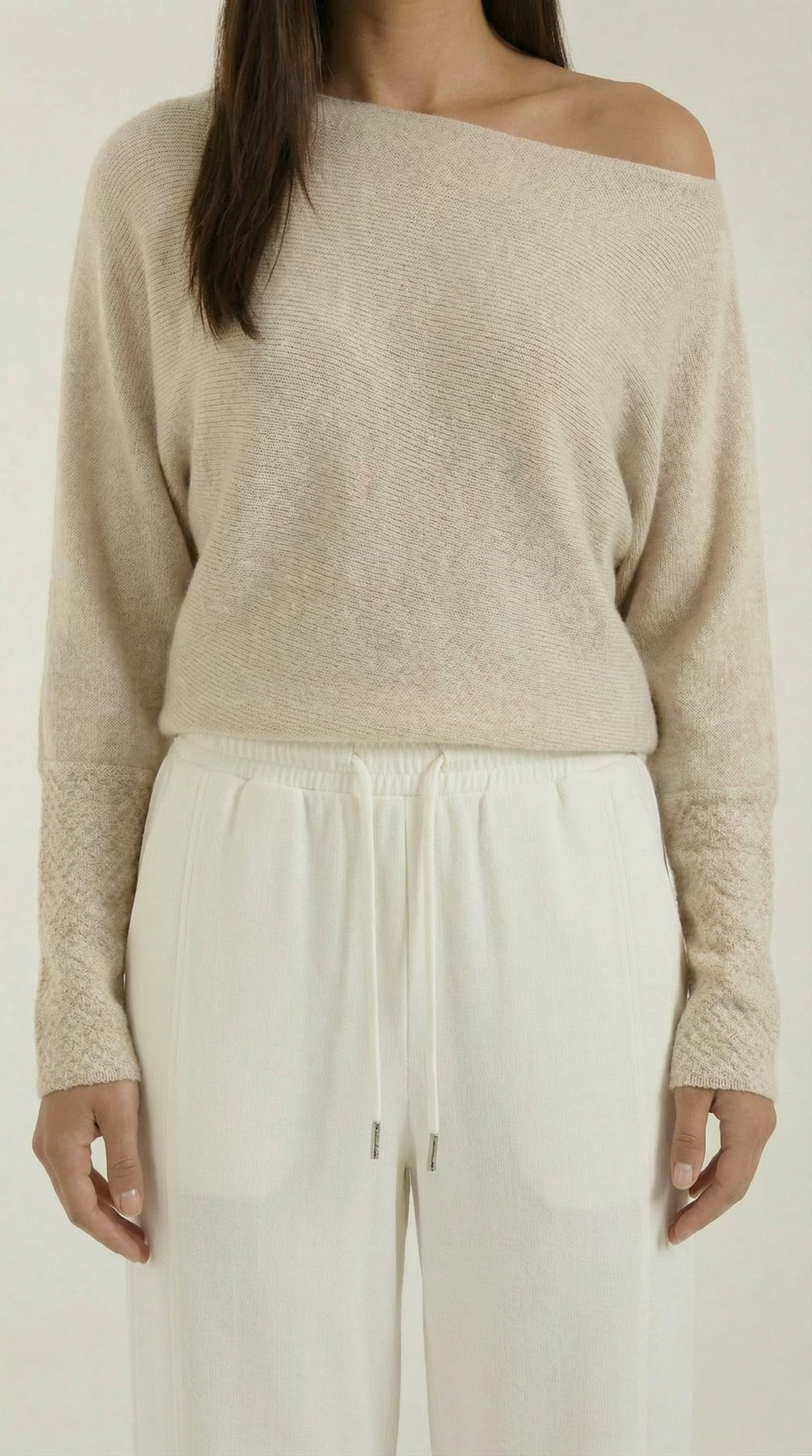 Uxia™ | Suéter de Punto Off-Shoulder
