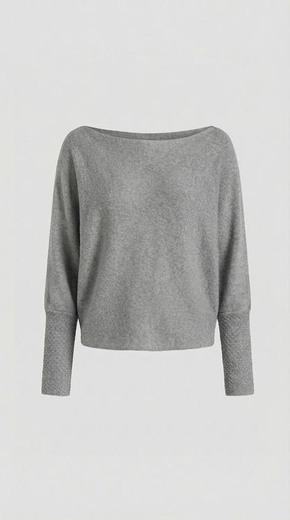 Uxia™ | Suéter de Punto Off-Shoulder