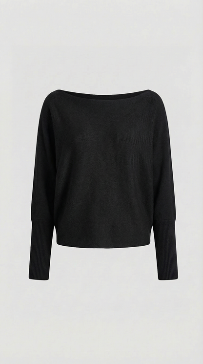 Uxia™ | Suéter de Punto Off-Shoulder