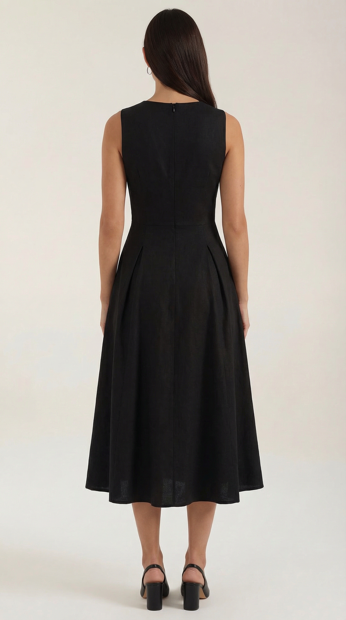 Rosa Pilar™ | Vestido Midi Nancy con Detalles Cut-out