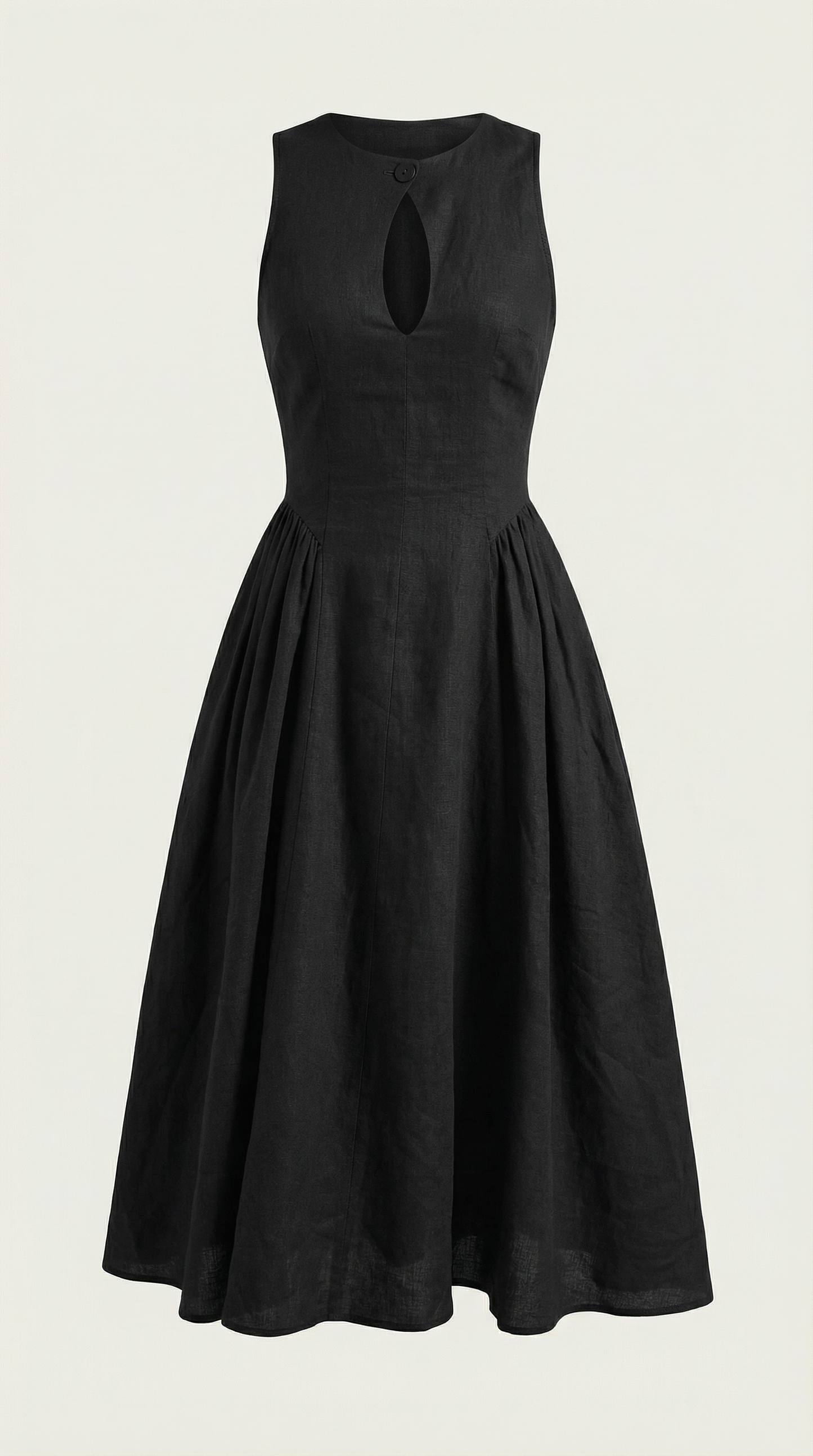 Rosa Pilar™ | Vestido Midi Nancy con Detalles Cut-out