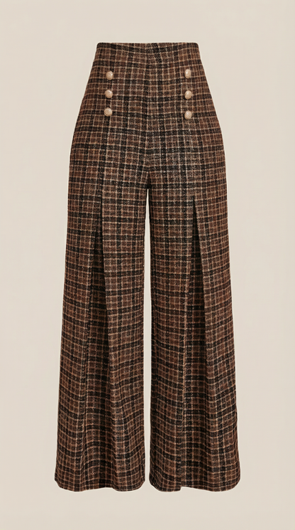 María Emiliana™ | Pantalones de cuadros Naomi