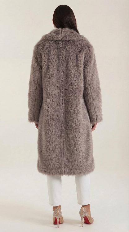 Rosa Iratxe™ | Chaqueta de Piel Sintética Lange Narcissa