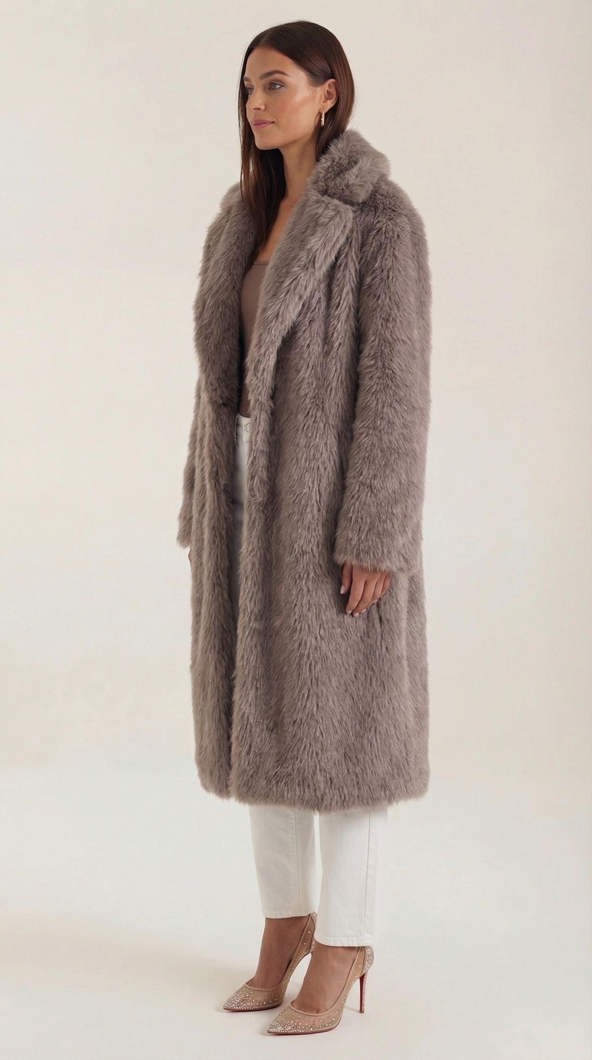 Rosa Iratxe™ | Chaqueta de Piel Sintética Lange Narcissa