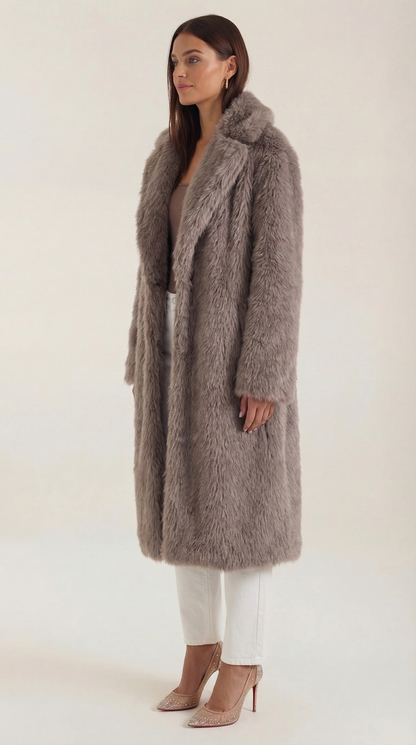 Rosa Iratxe™ | Chaqueta de Piel Sintética Lange Narcissa