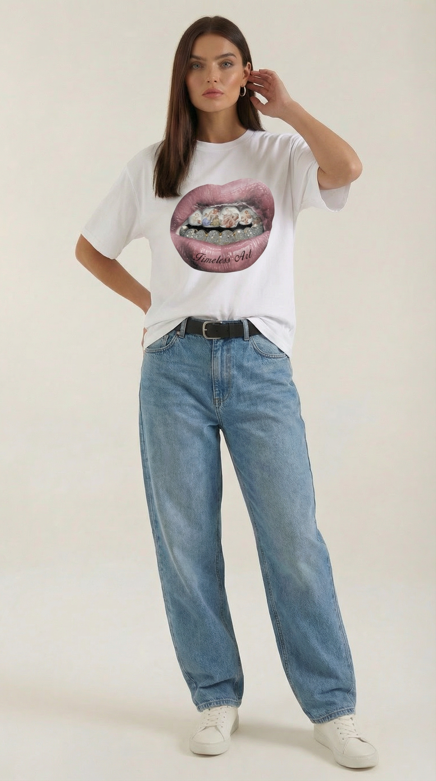 Griselda Mafalda™ | Camiseta Oversize con Diseño Gráfico