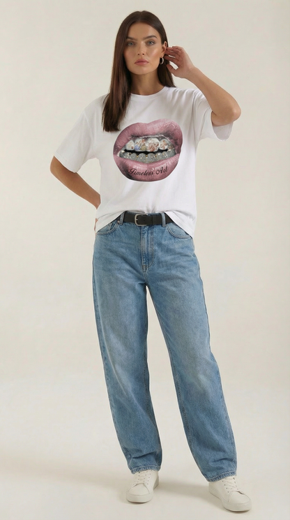 Griselda Mafalda™ | Camiseta Oversize con Diseño Gráfico