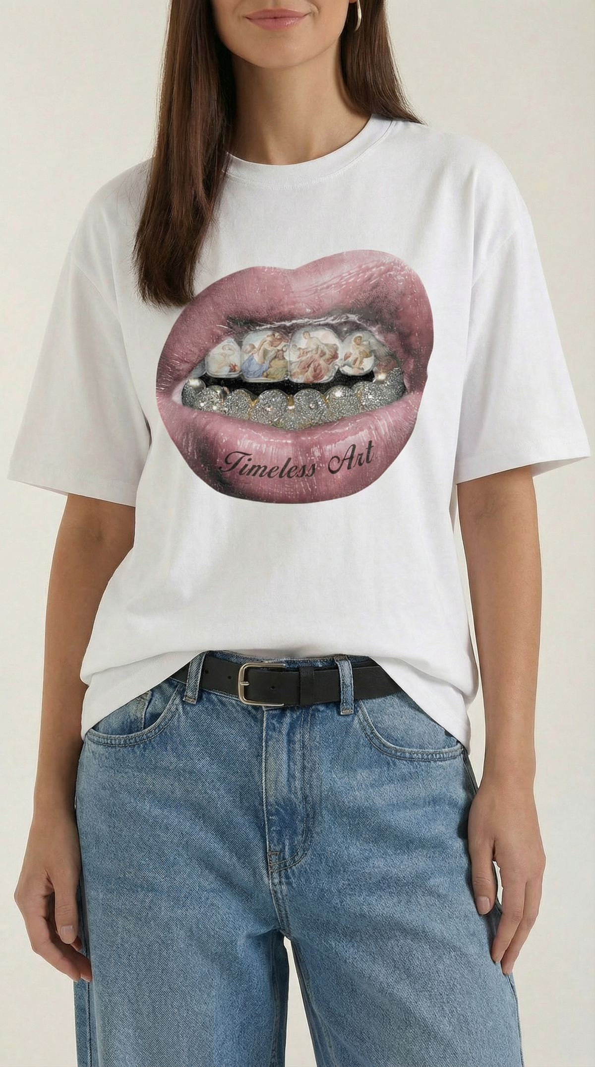 Griselda Mafalda™ | Camiseta Oversize con Diseño Gráfico