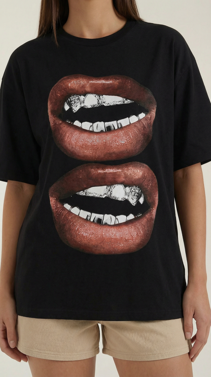 Griselda Mafalda™ | Camiseta Oversize con Diseño Gráfico