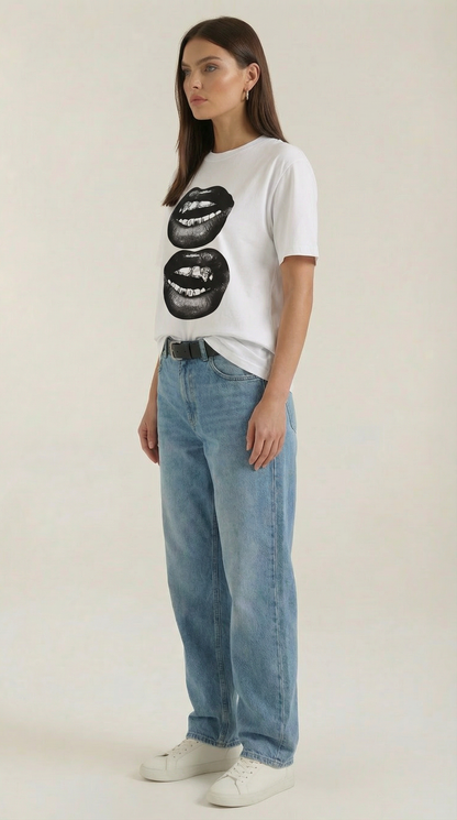 Griselda Mafalda™ | Camiseta Oversize con Diseño Gráfico