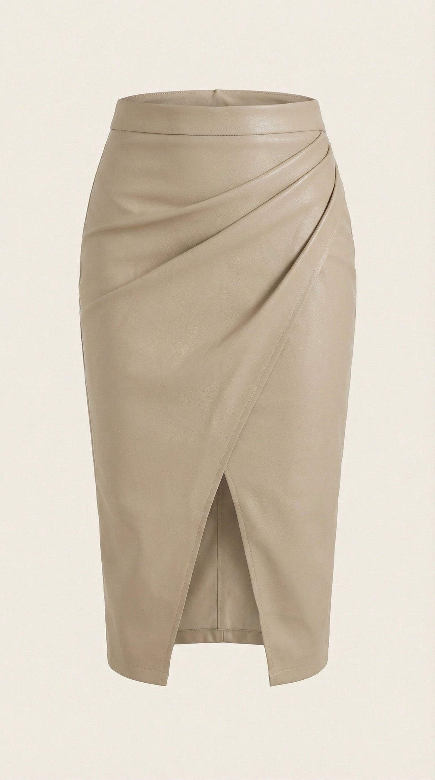 Rosa Nora™ | Falda midi drapeada Natalie