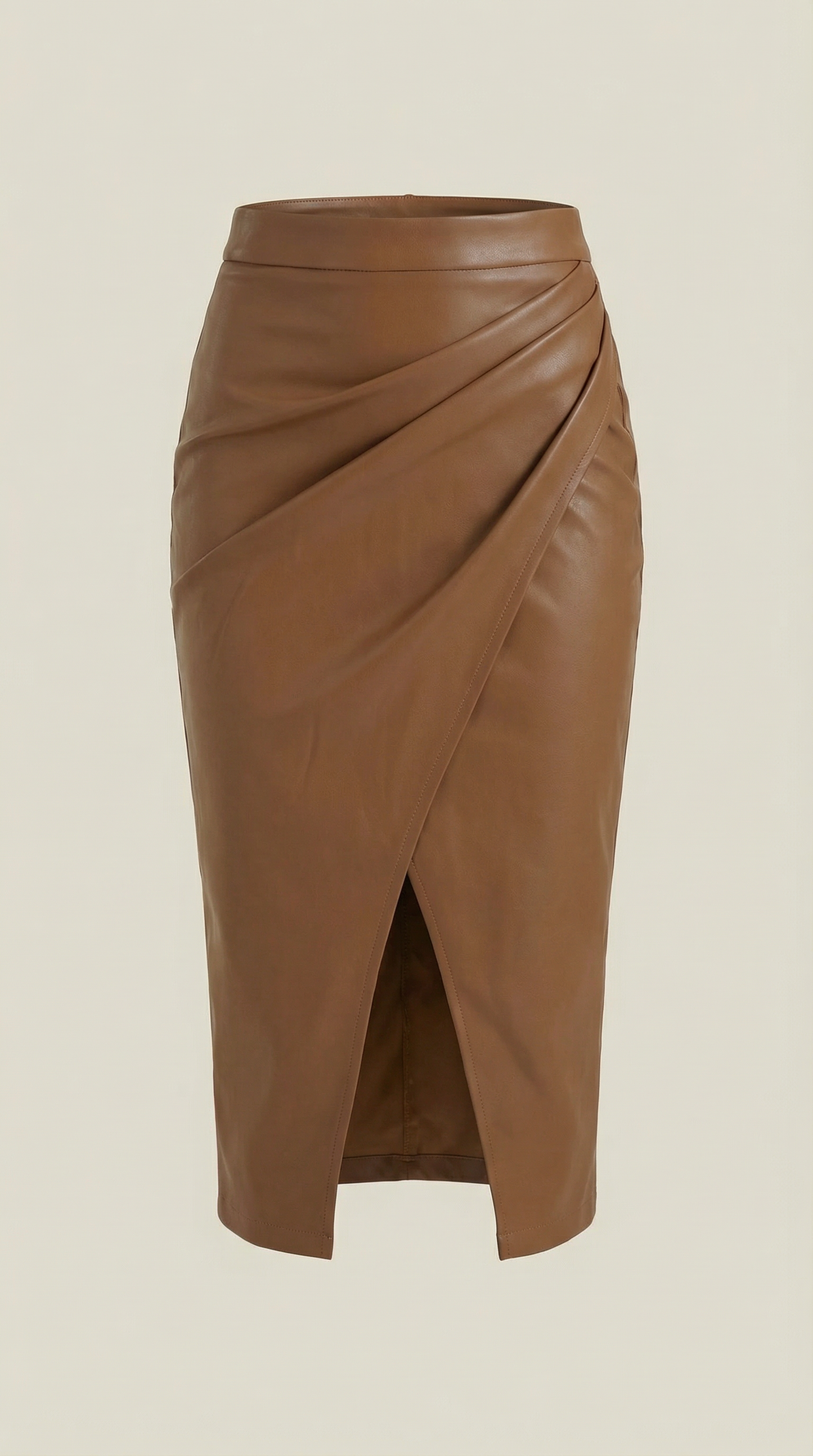 Rosa Nora™ | Falda midi drapeada Natalie