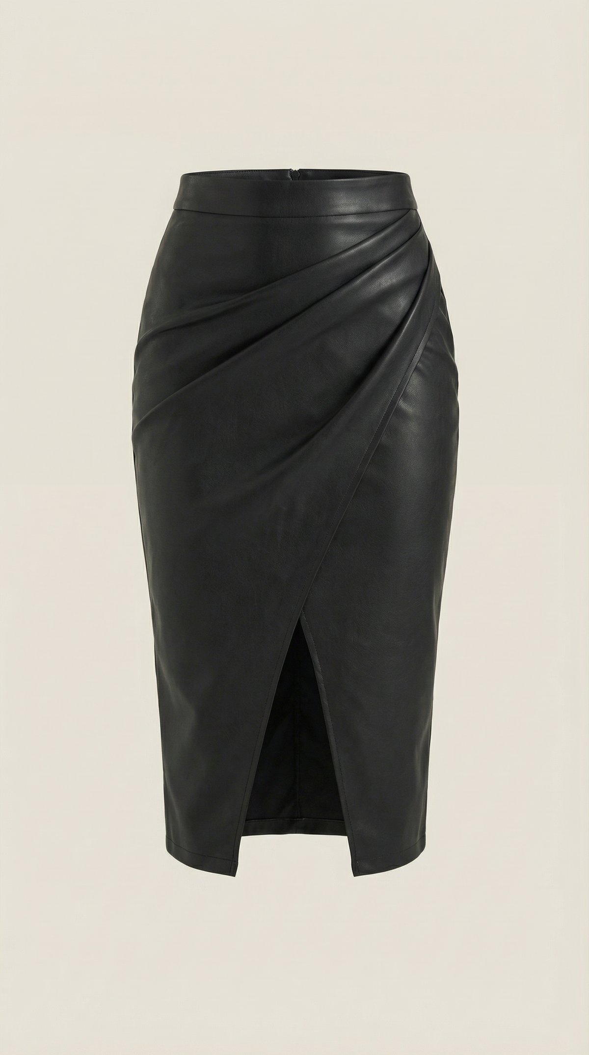 Rosa Nora™ | Falda midi drapeada Natalie