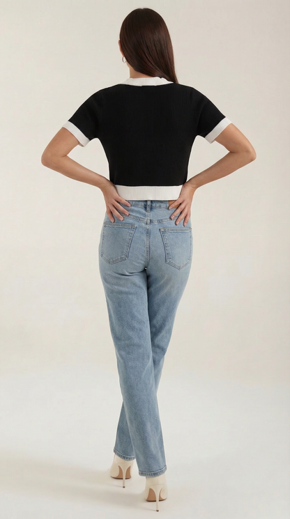 Wiebke Sabina™ | Camiseta de Manga Corta