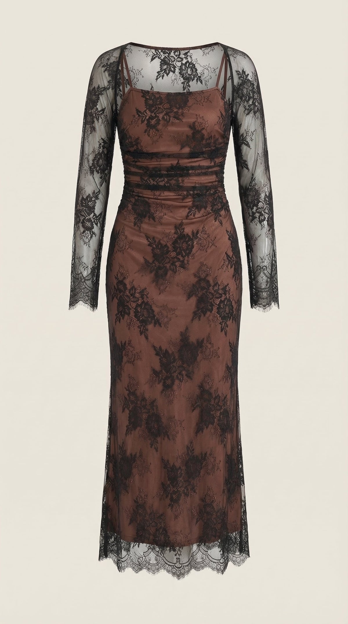 Ana Adela™ | Nerissa Lace Maxi Dress