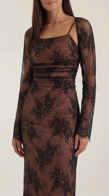 Ana Adela™ | Nerissa Lace Maxi Dress
