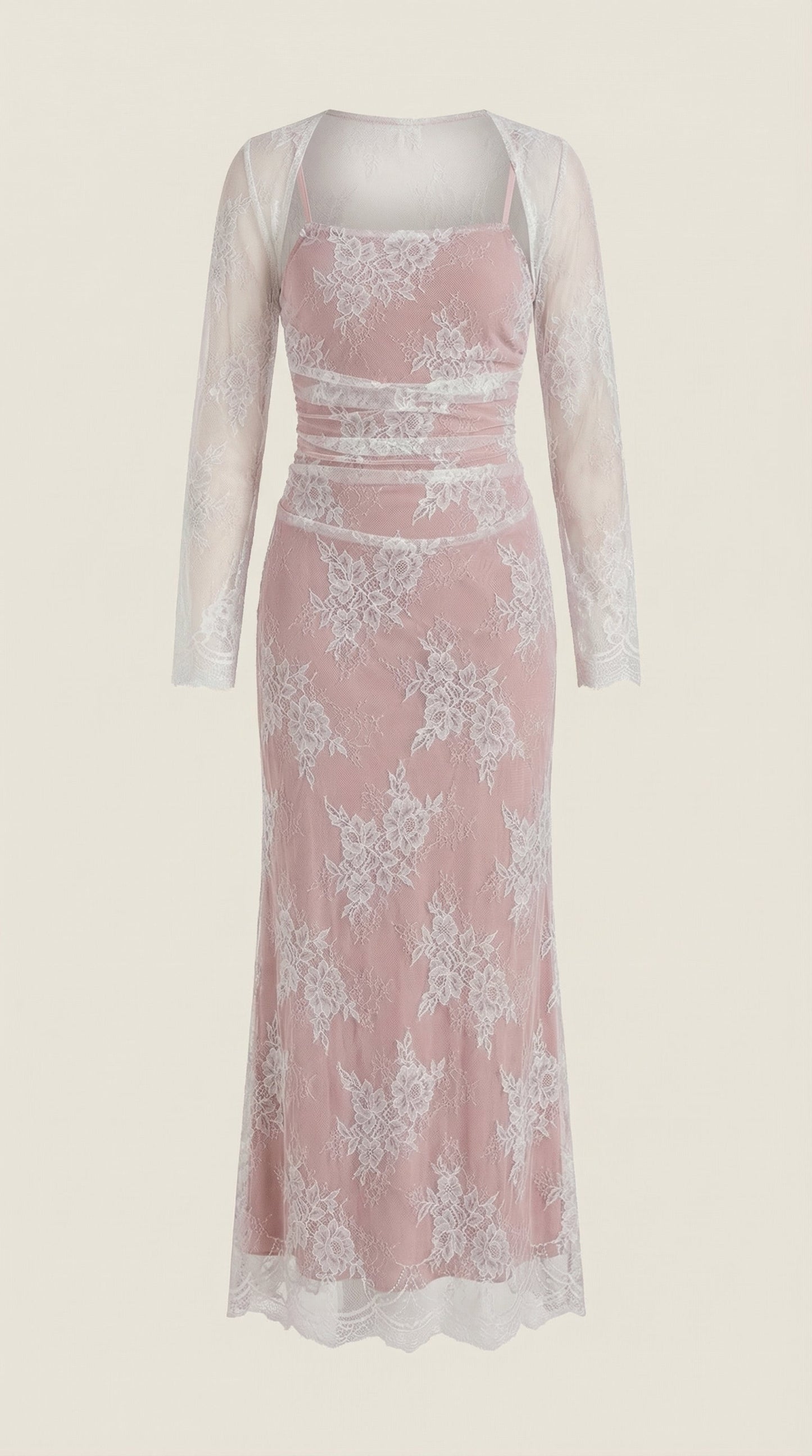 Ana Adela™ | Nerissa Lace Maxi Dress