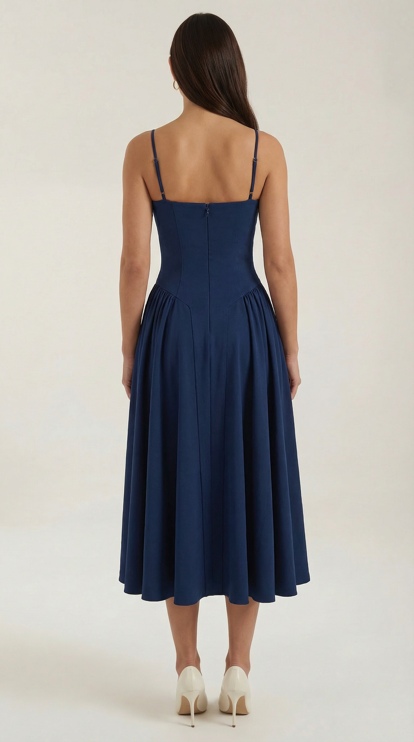 Ana Amaya™ | Vestido midi Corsé