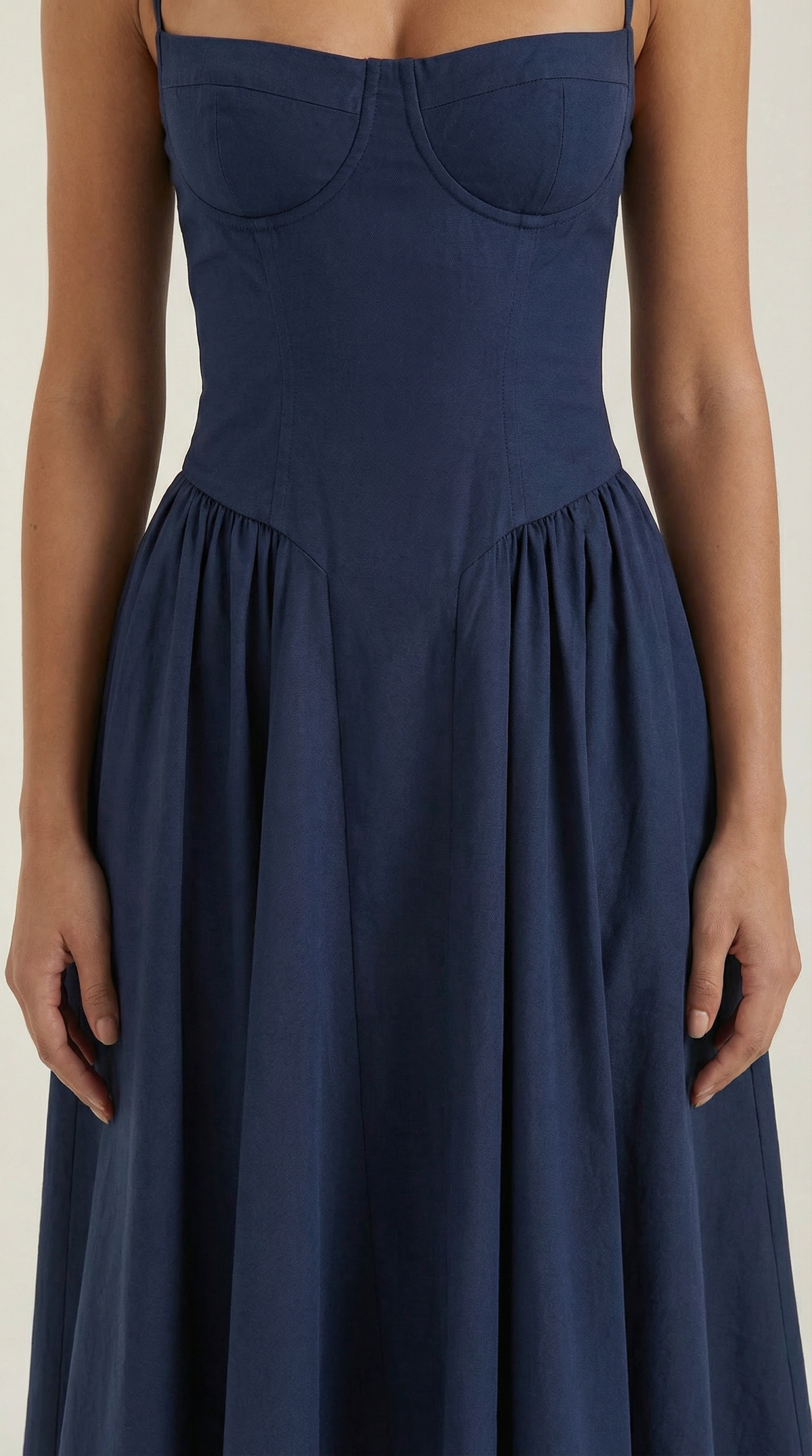 Ana Amaya™ | Vestido midi Corsé