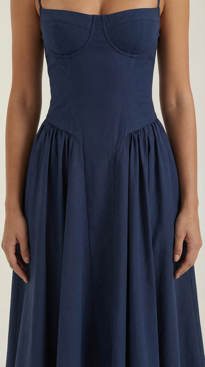 Ana Amaya™ | Vestido midi Corsé