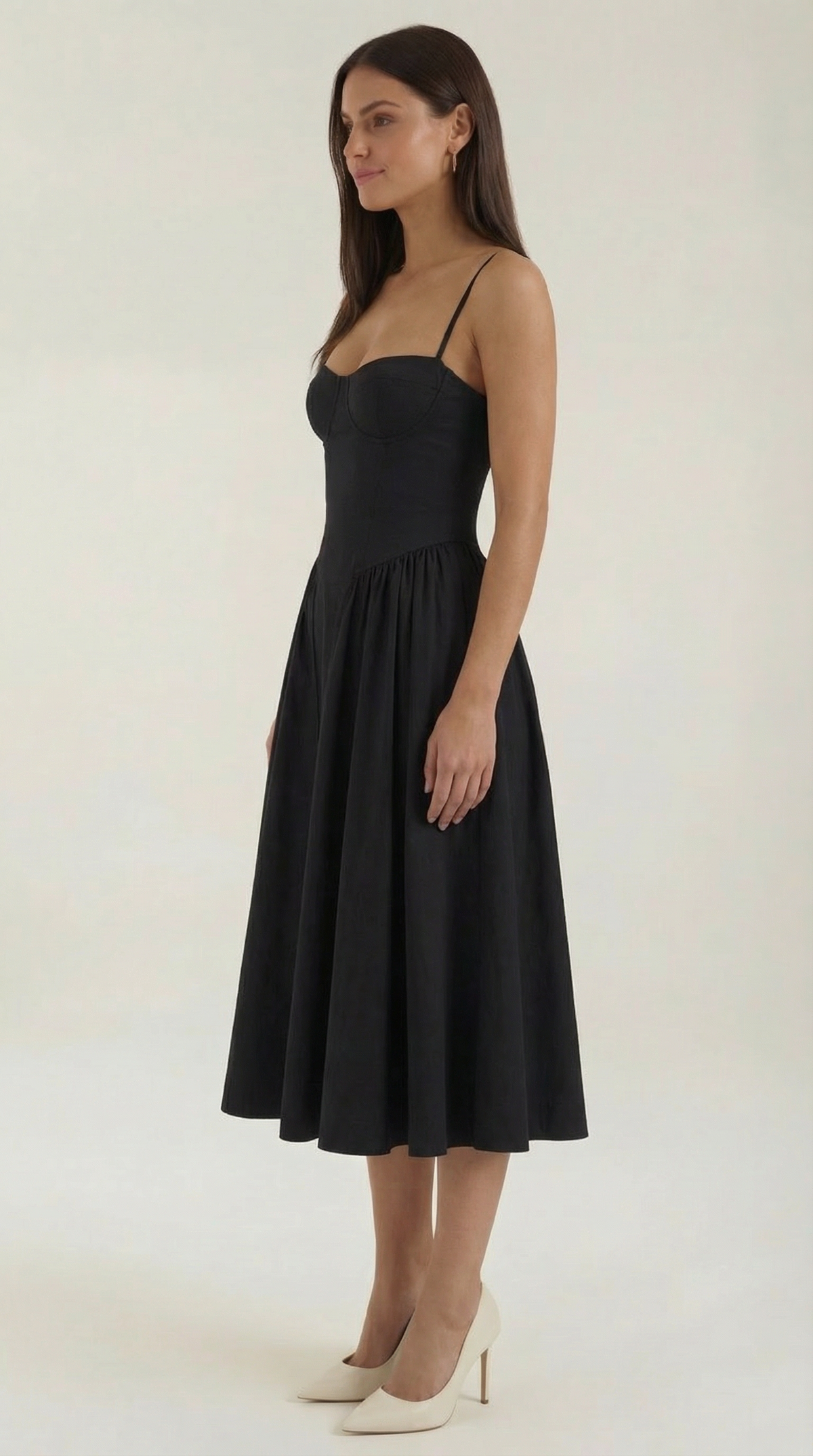 Ana Amaya™ | Vestido midi Corsé