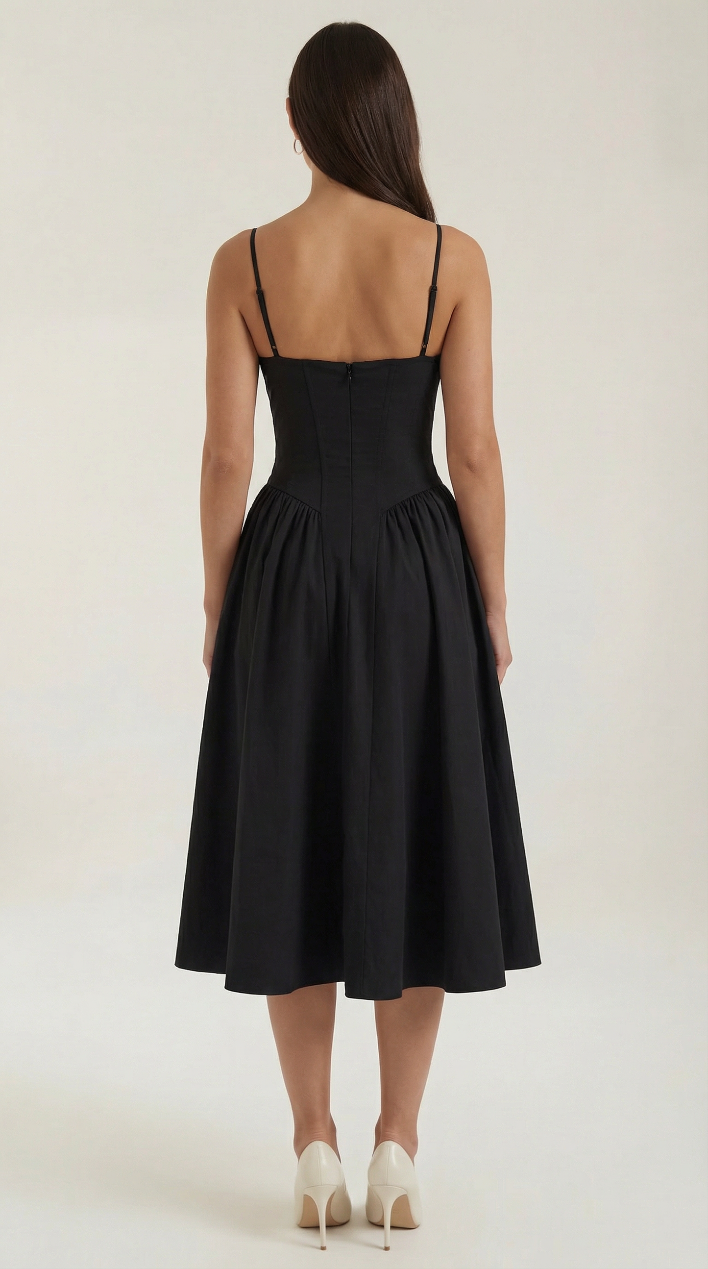 Ana Amaya™ | Vestido midi Corsé