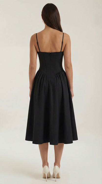 Ana Amaya™ | Vestido midi Corsé