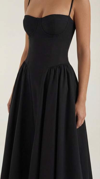 Ana Amaya™ | Vestido midi Corsé