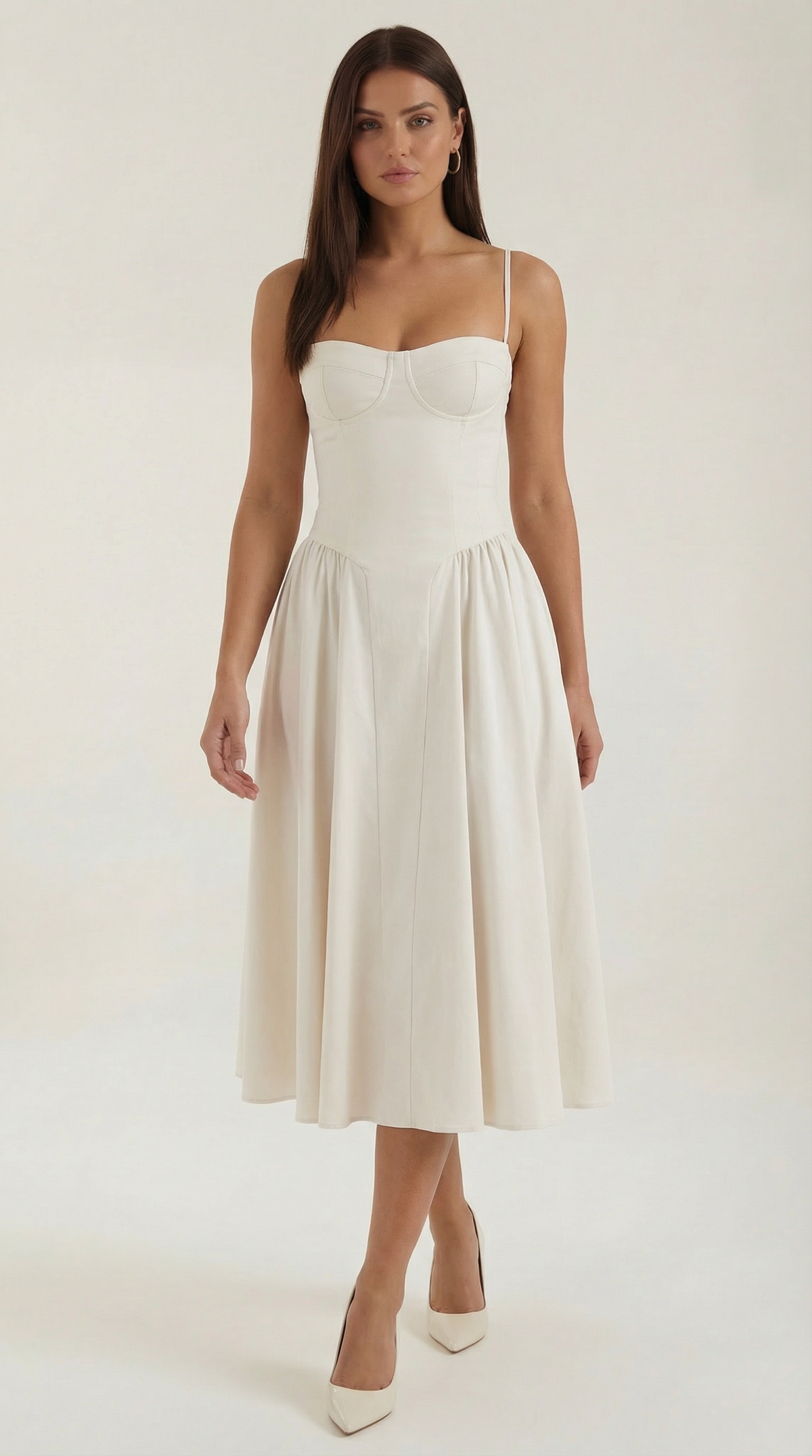 Ana Amaya™ | Vestido midi Corsé