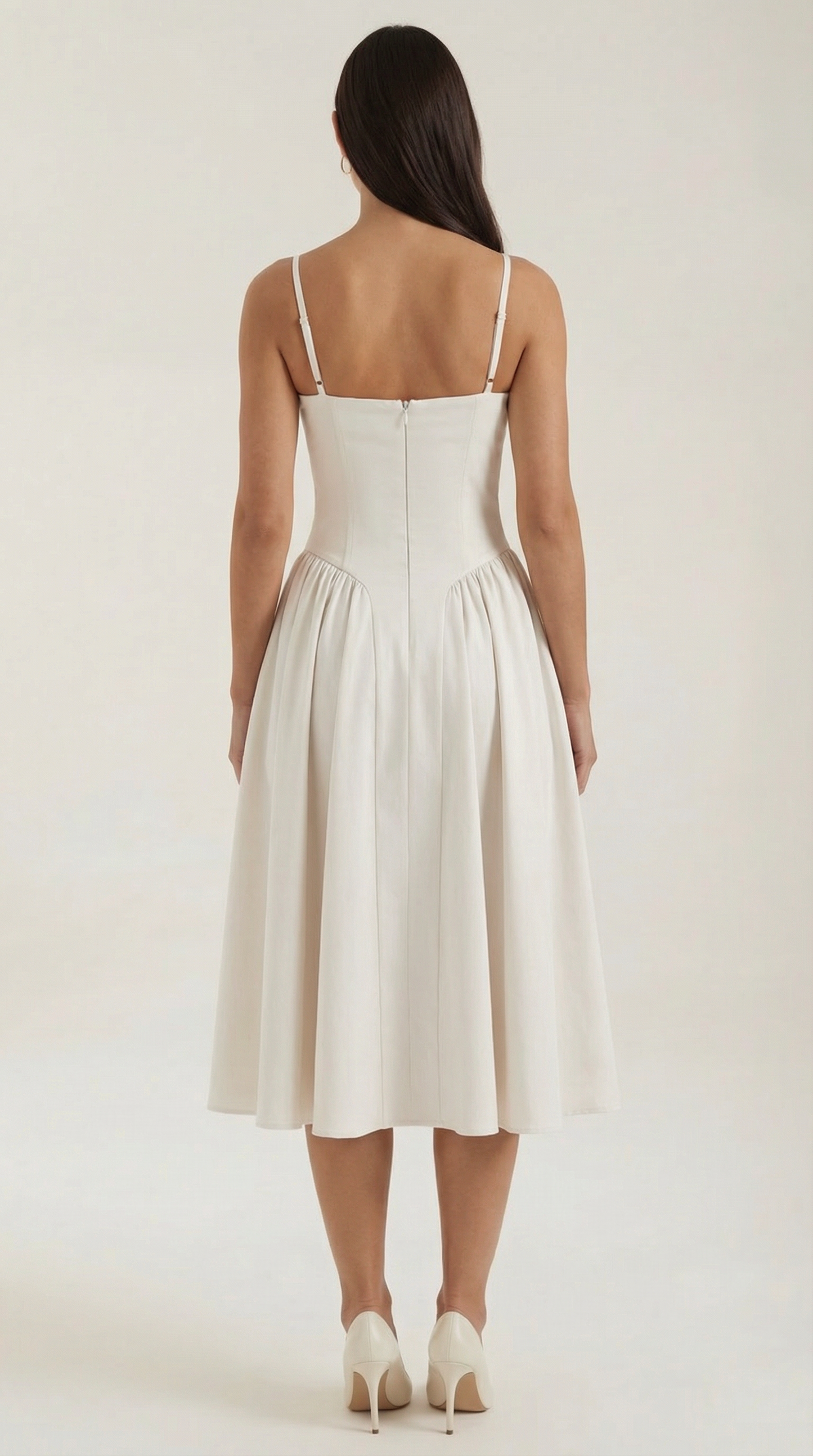 Ana Amaya™ | Vestido midi Corsé