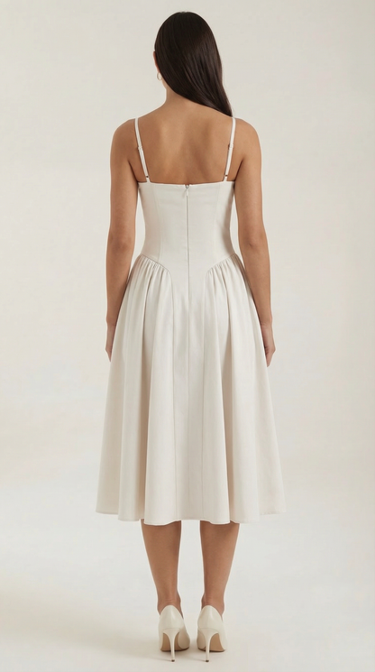 Ana Amaya™ | Vestido midi Corsé