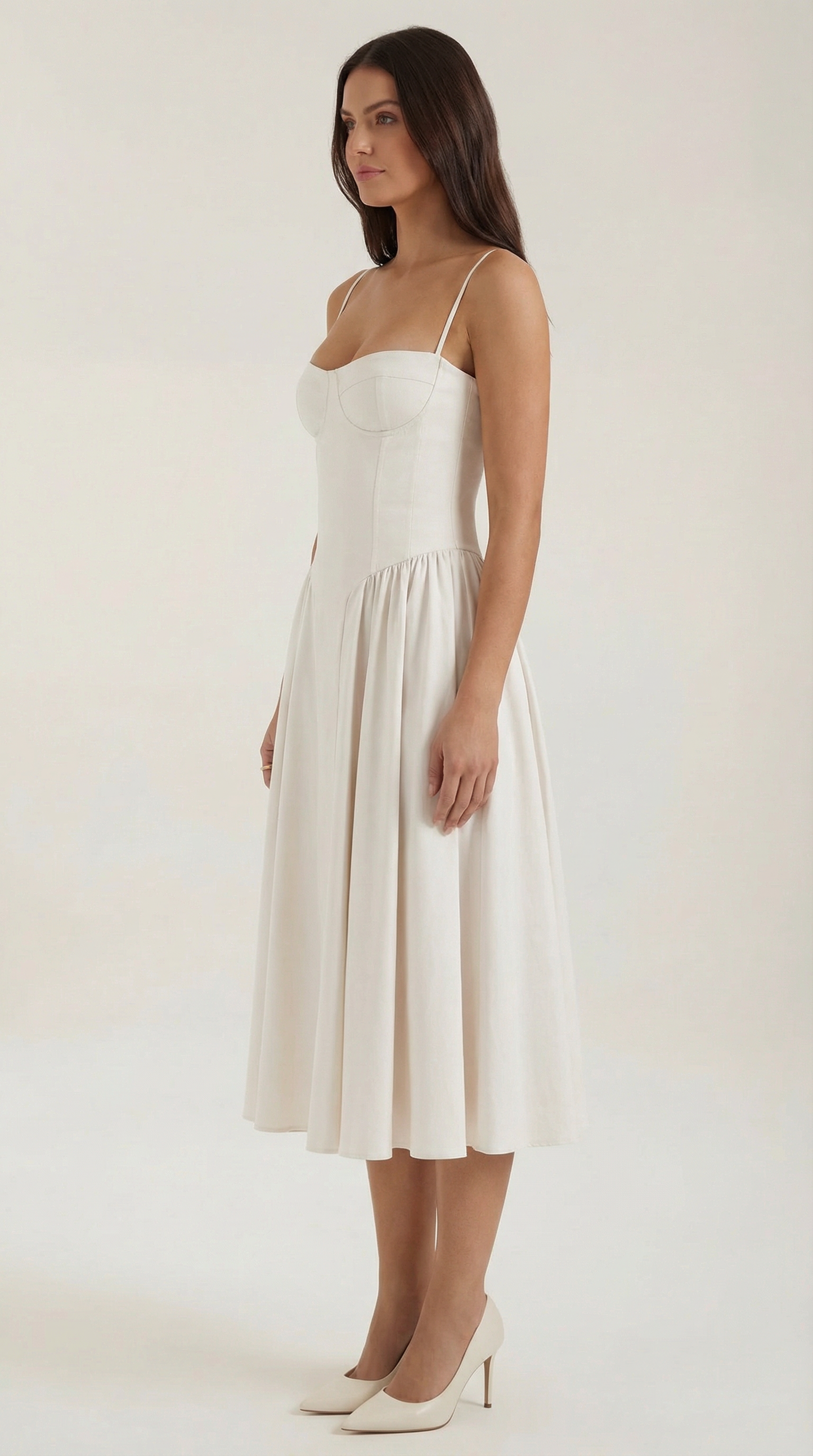 Ana Amaya™ | Vestido midi Corsé